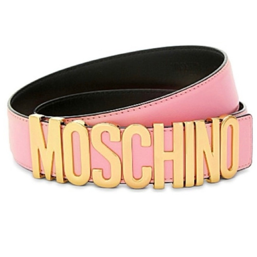 Moschino pink Belt